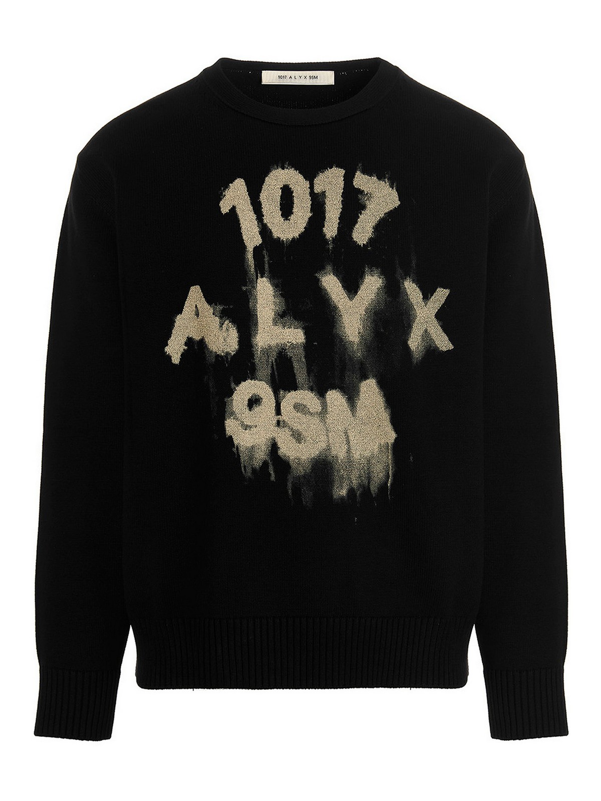 1017 Alyx 9sm Logo sweater - Black - Men|AAMKN0122YA03BLK0001