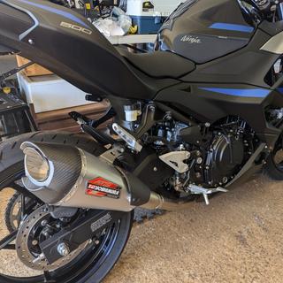 Yoshimura AT2 Slip-On Exhaust Kawasaki Ninja 400 / 500 / Z400