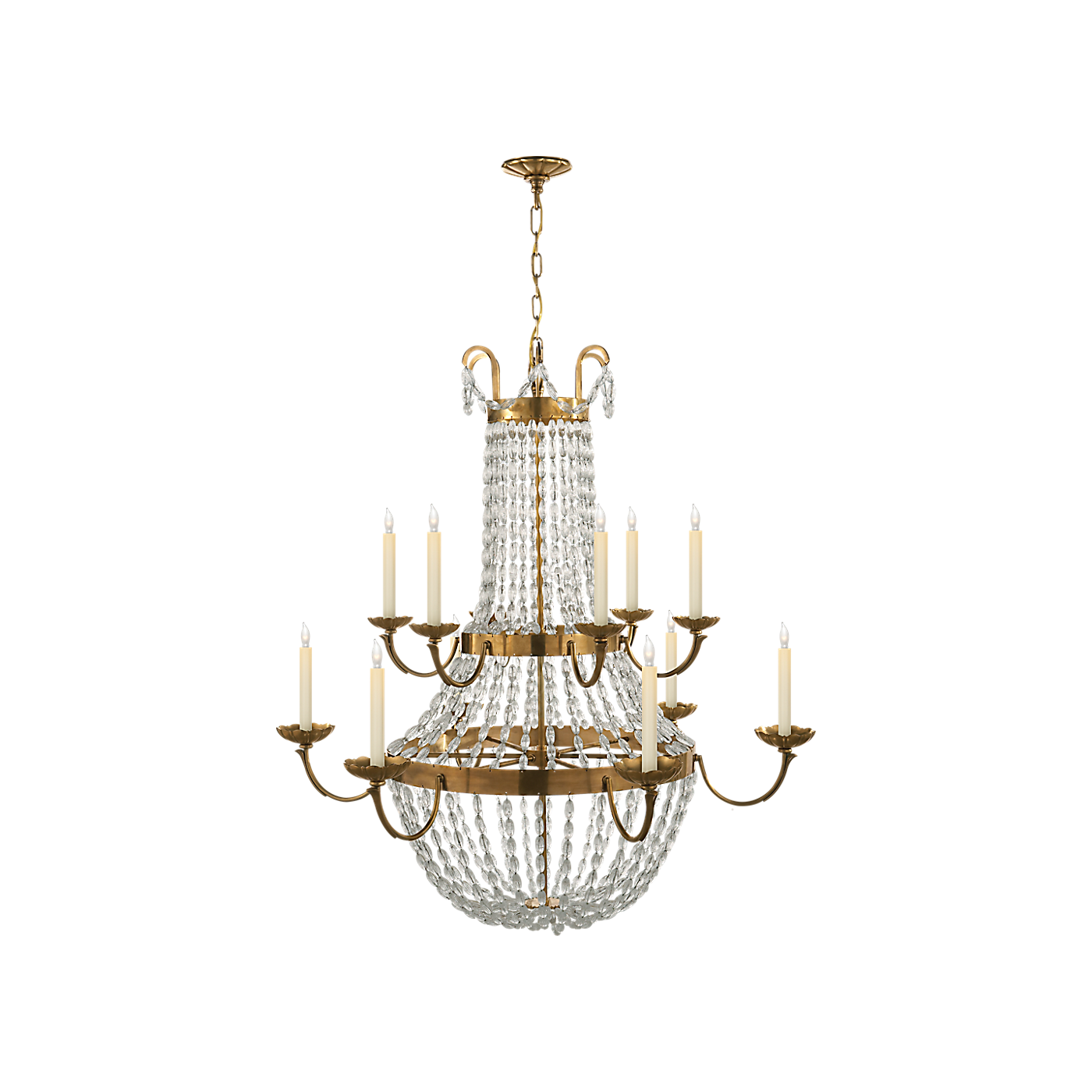 Paris Flea Market Grande Chandelier - CHC1508 | Visual Comfort