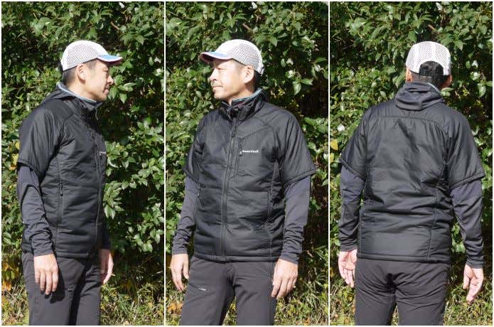 モンベルの動的保温着「U.L.サーマラップ」で考えた、春・夏・秋の保温