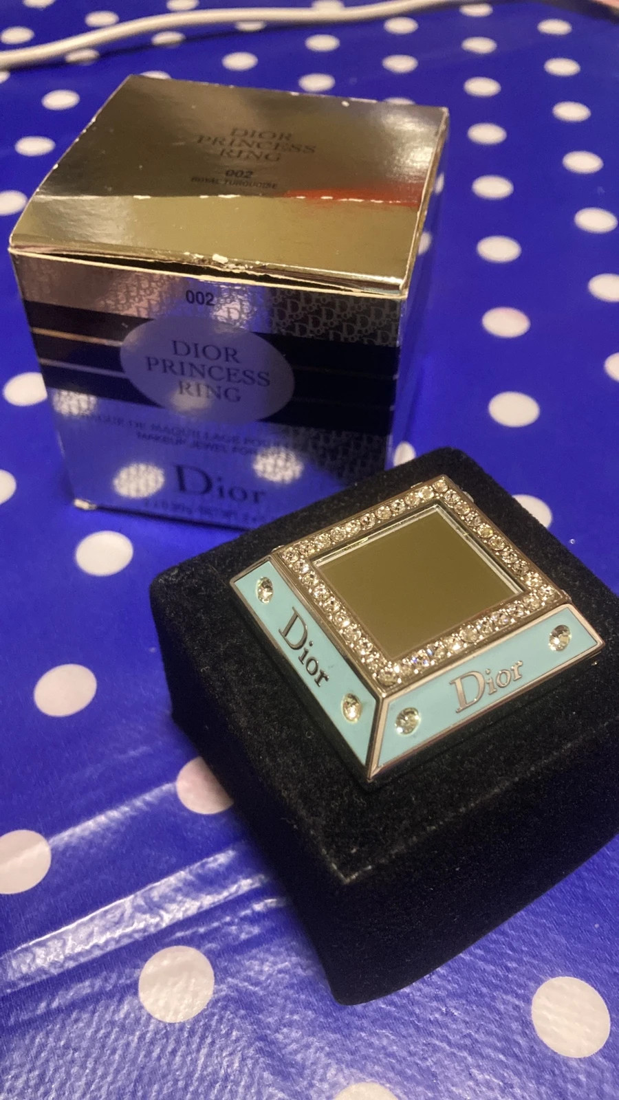 Dior ディオール プリンセスリング 002 ロイヤルターコイズ アイ