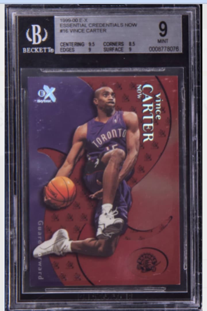 Vince Carter's Iconic Cards Include Recently Retired Toronto