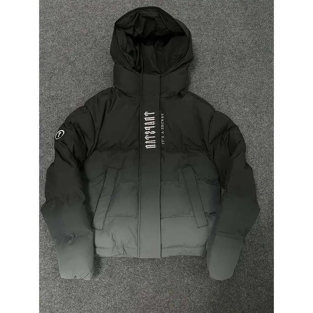 Trapstar London Decoded Hooded Puffer 2.0 Gradient Black Jacket