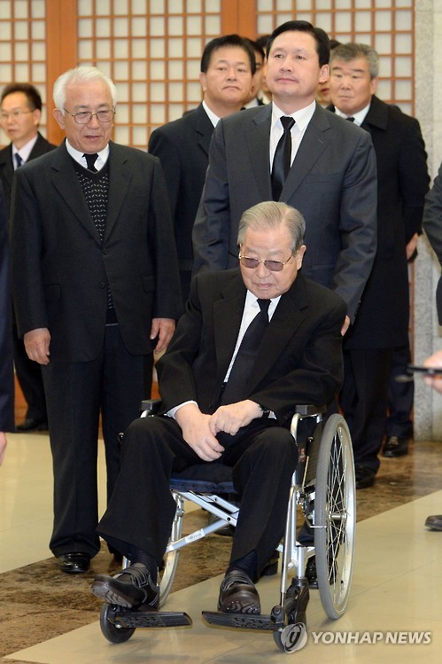 初見！[金泳三・横一行書・マクリ状]／韓国・朝鮮／大統領 初見！[金