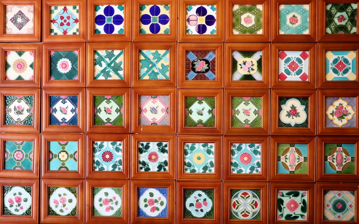 台湾に残る和製マジョリカタイルの世界！嘉義「台湾花磚博物館