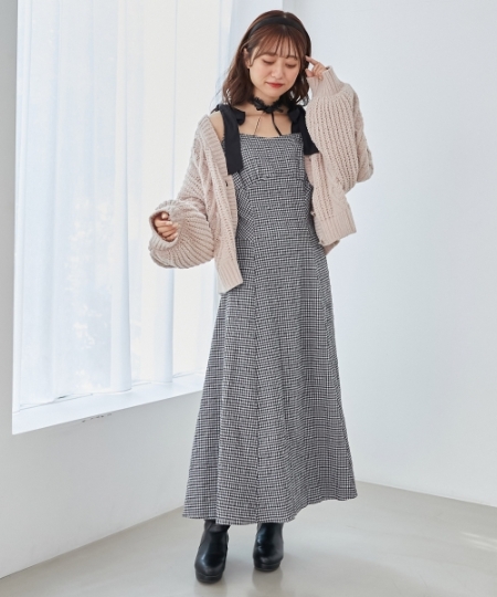 2wayバイカラーリボンワンピース/MAJESTIC LEGON(マジェスティック