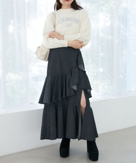 フワフワジャカードロゴニット/MAJESTIC LEGON(マジェスティックレゴン