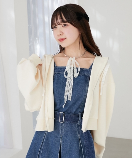 フードレースジップパーカー/MAJESTIC LEGON(マジェスティックレゴン