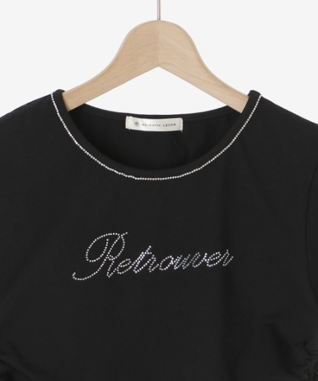 ラインストーンロゴTシャツ/MAJESTIC LEGON(マジェスティックレゴン