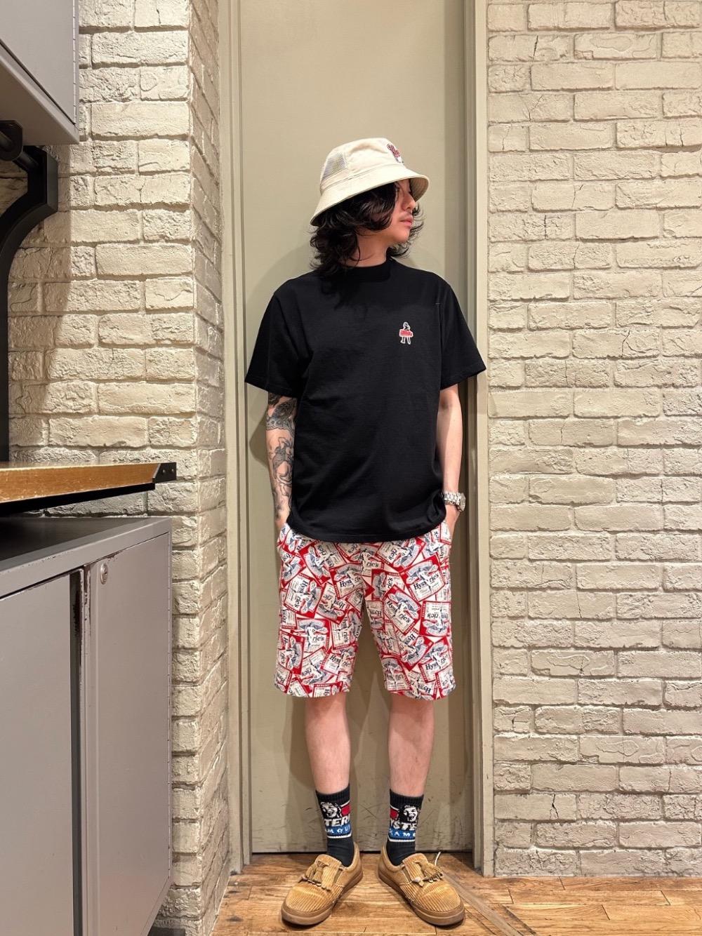 ヒステリックグラマー 水陸両用 2way スイムショーツ M 総柄パンツ