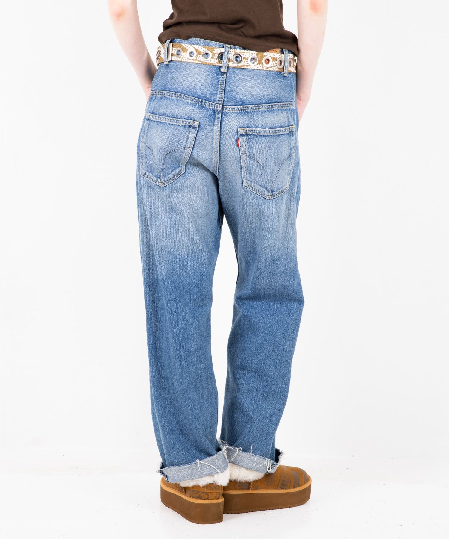 RESIZE加工 デニムストレートパンツ|HYSTERIC GLAMOUR WOMEN