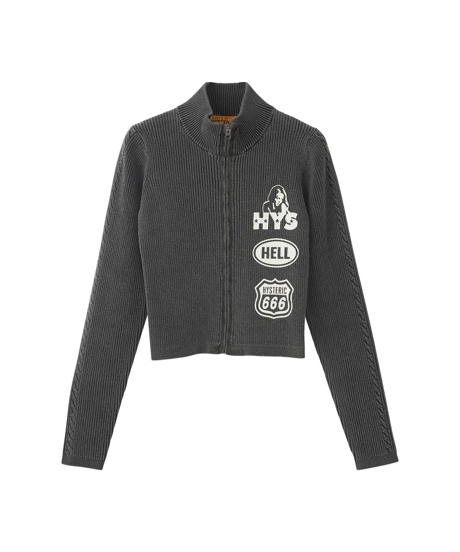 THE NEW HYS ショート丈ジャージ|HYSTERIC GLAMOUR WOMEN | HYSTERIC