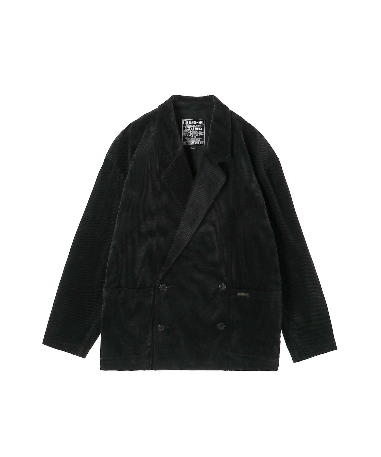 ダブルブレステッドジャケット|HYSTERIC GLAMOUR MEN | HYSTERIC