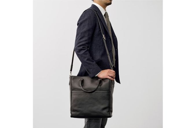 SOMES トートバッグ キャバレッティ （ブラック） CI-01 [ソメスサドル