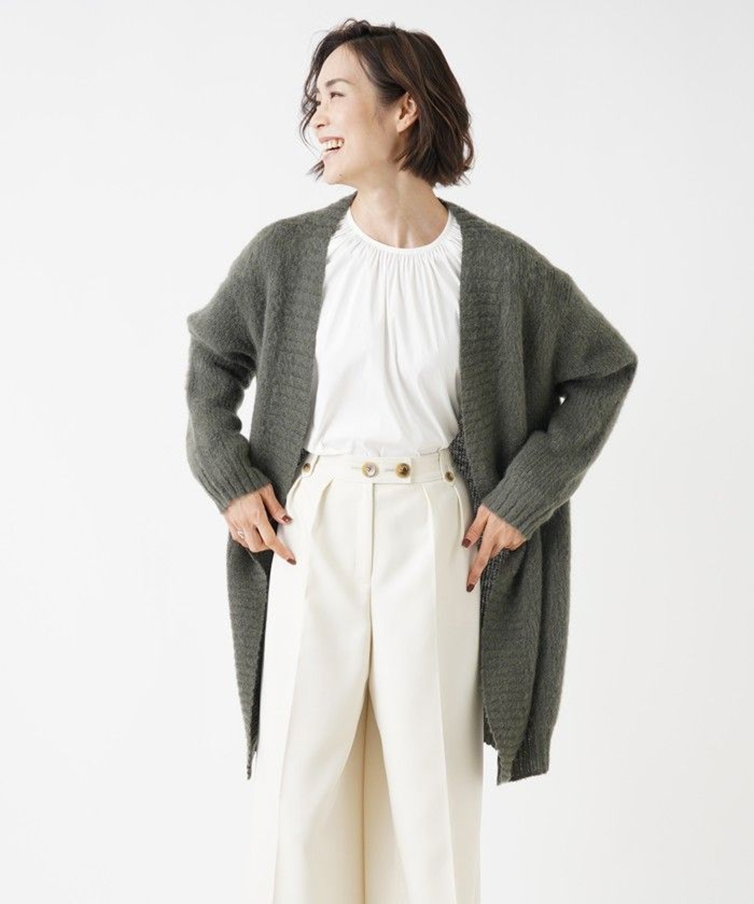 モヘヤ混カーディガン【NEMIKA】|ネミカ | レリアン公式オンラインストア