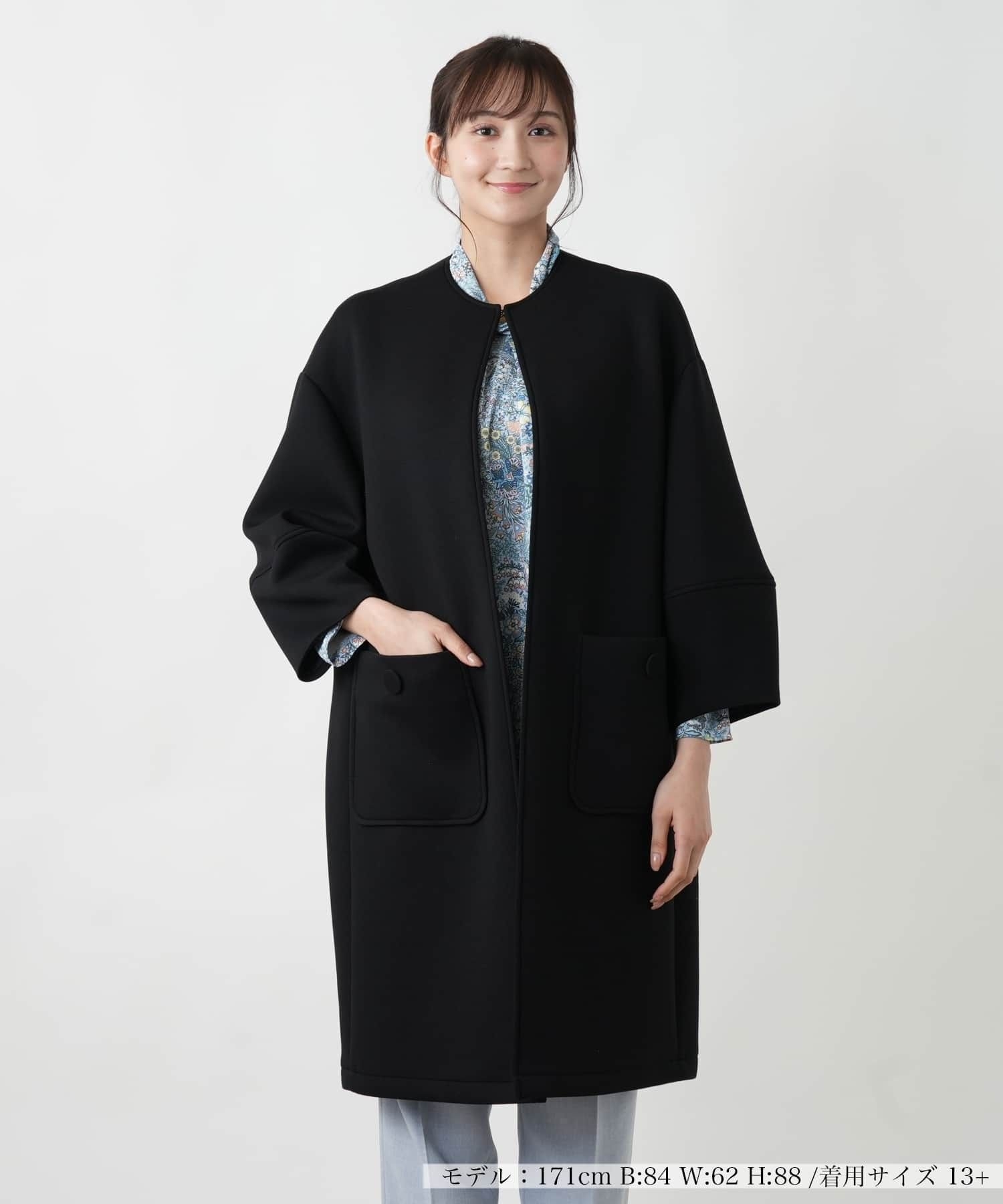 店舗人気】ノーカラーロングコ－ト【NEMIKA】|レリアン プラスハウス