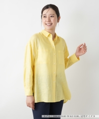 麻ブラウス|レリアン | レリアン公式オンラインストア