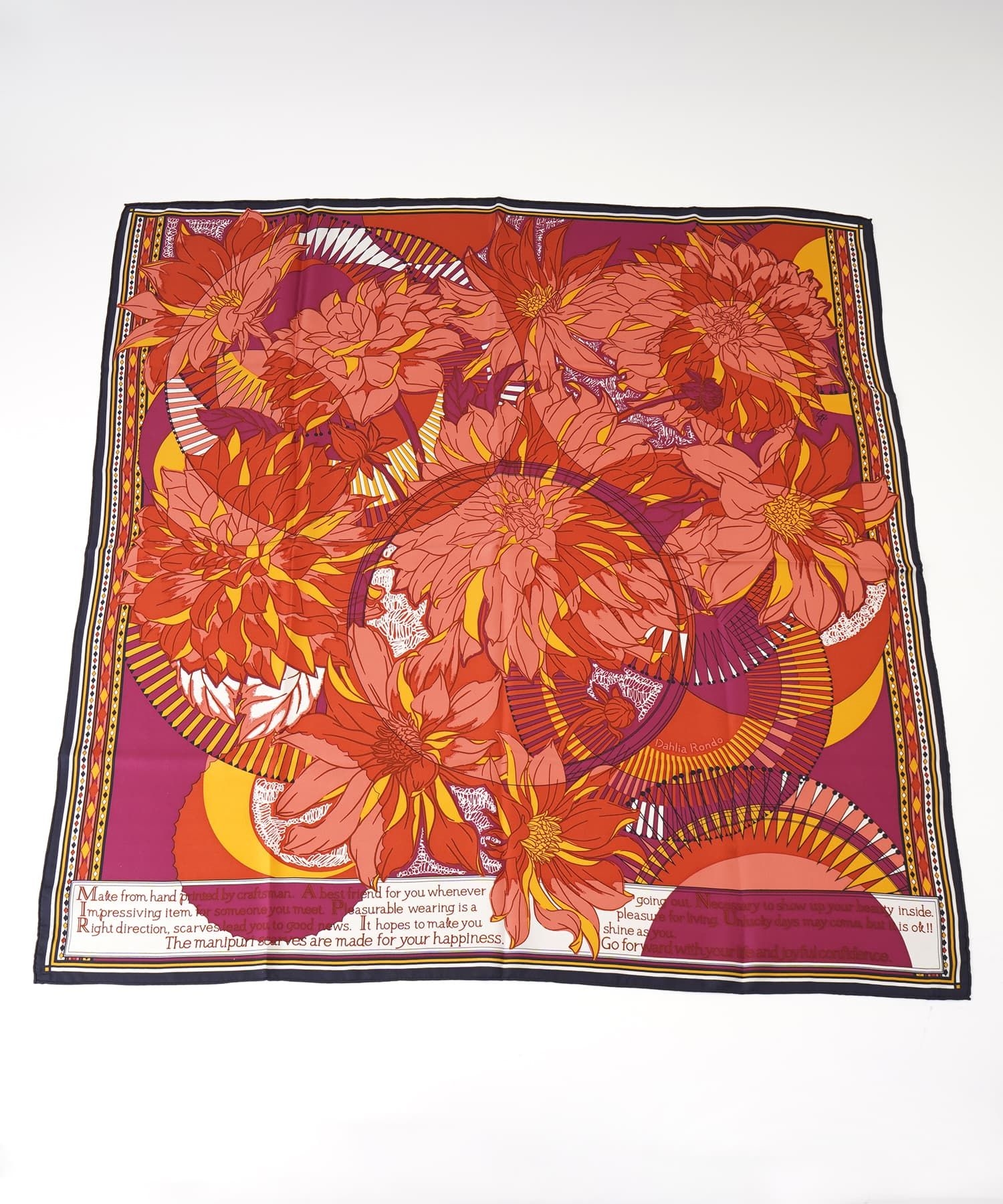 プリントスカーフ【manipuri】|ネミカ | レリアン公式オンラインストア