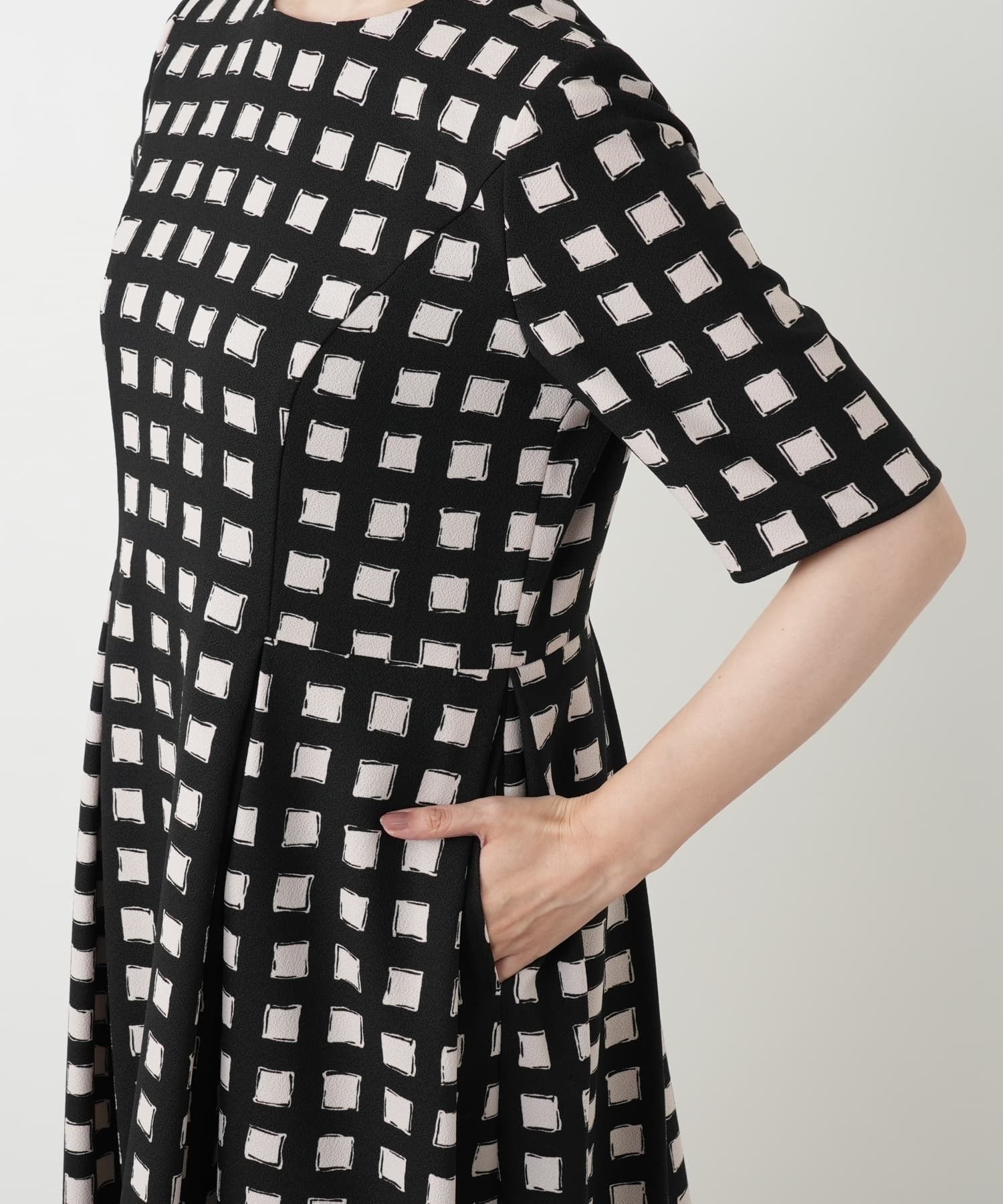 格子柄フレアワンピース|レリアン | レリアン公式オンラインストア