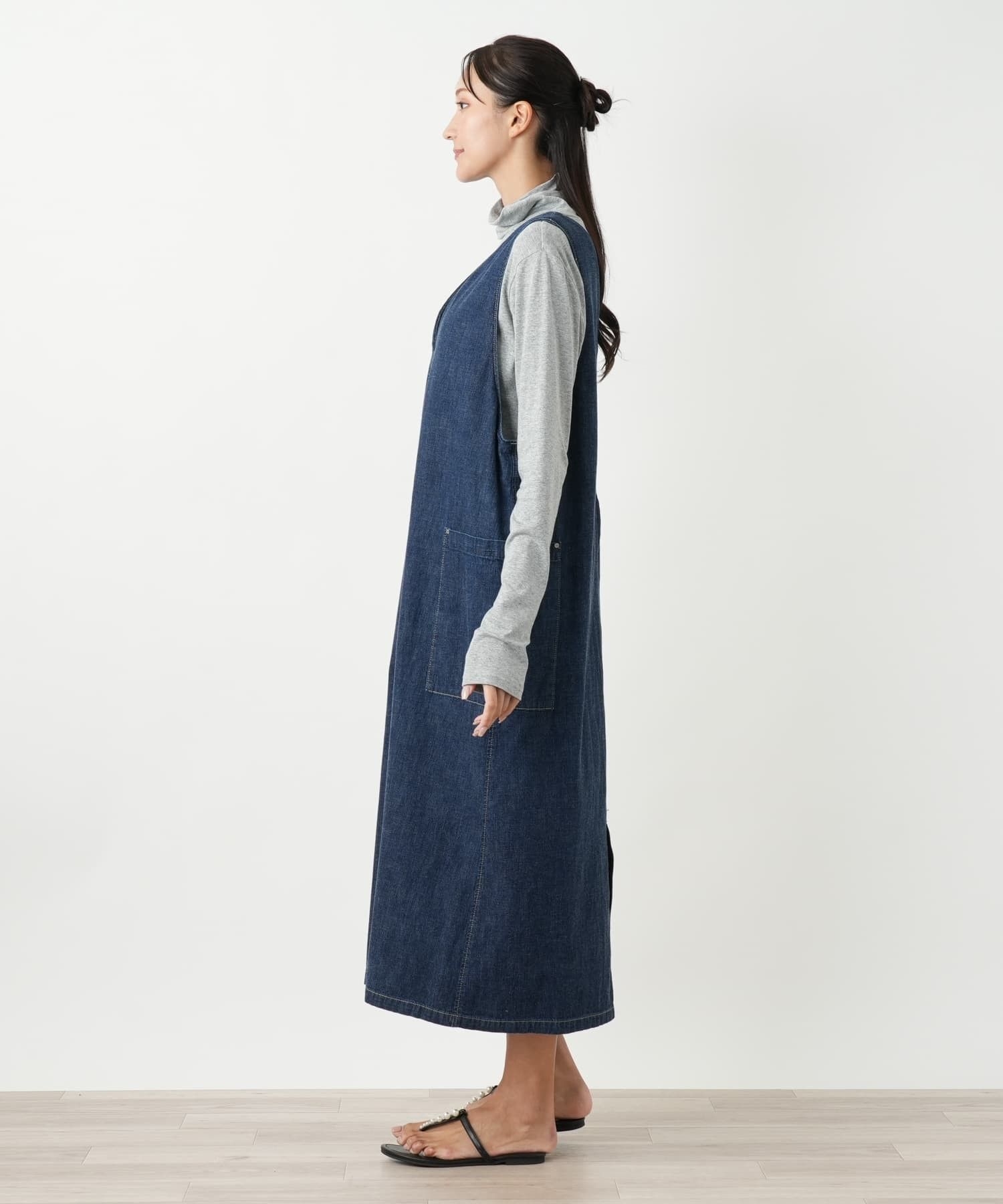 ジャンパースカート【L JEANS】|レリアン プラスハウス | レリアン公式