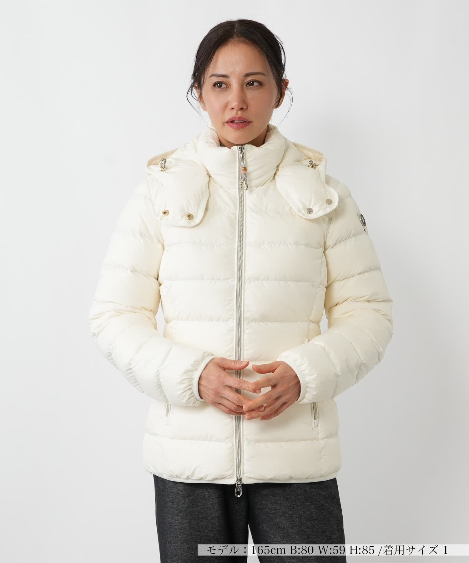 フーデッドダウンジャケット【CAPE HORN】|ネミカ | レリアン公式