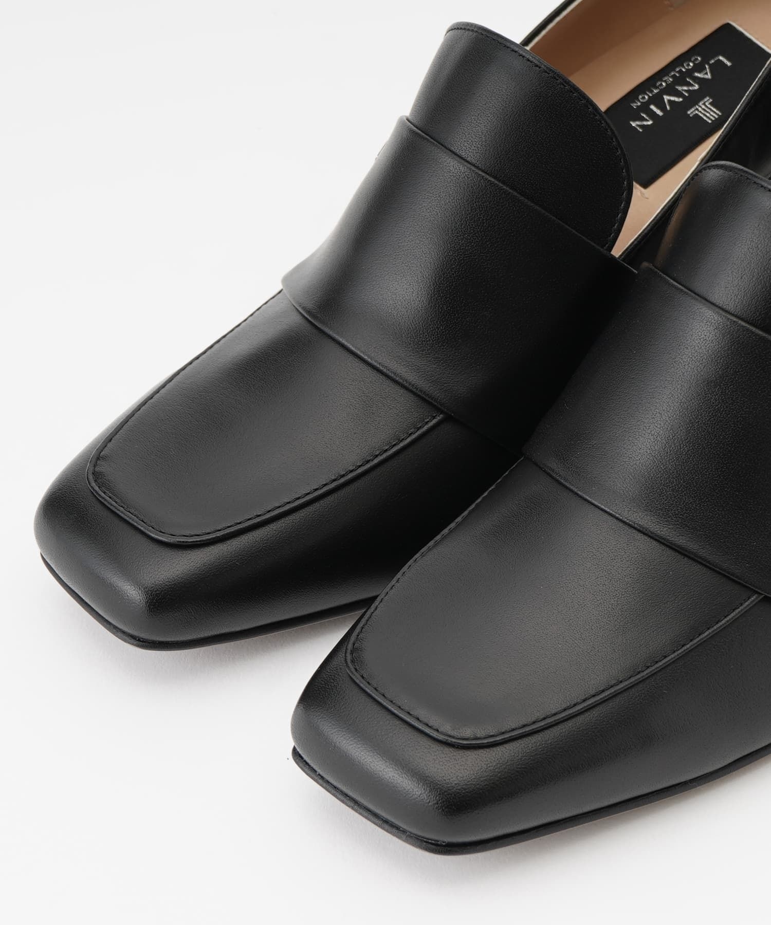 オールウェザー対応ヒールアップレザーローファー|LANVIN COLLECTION