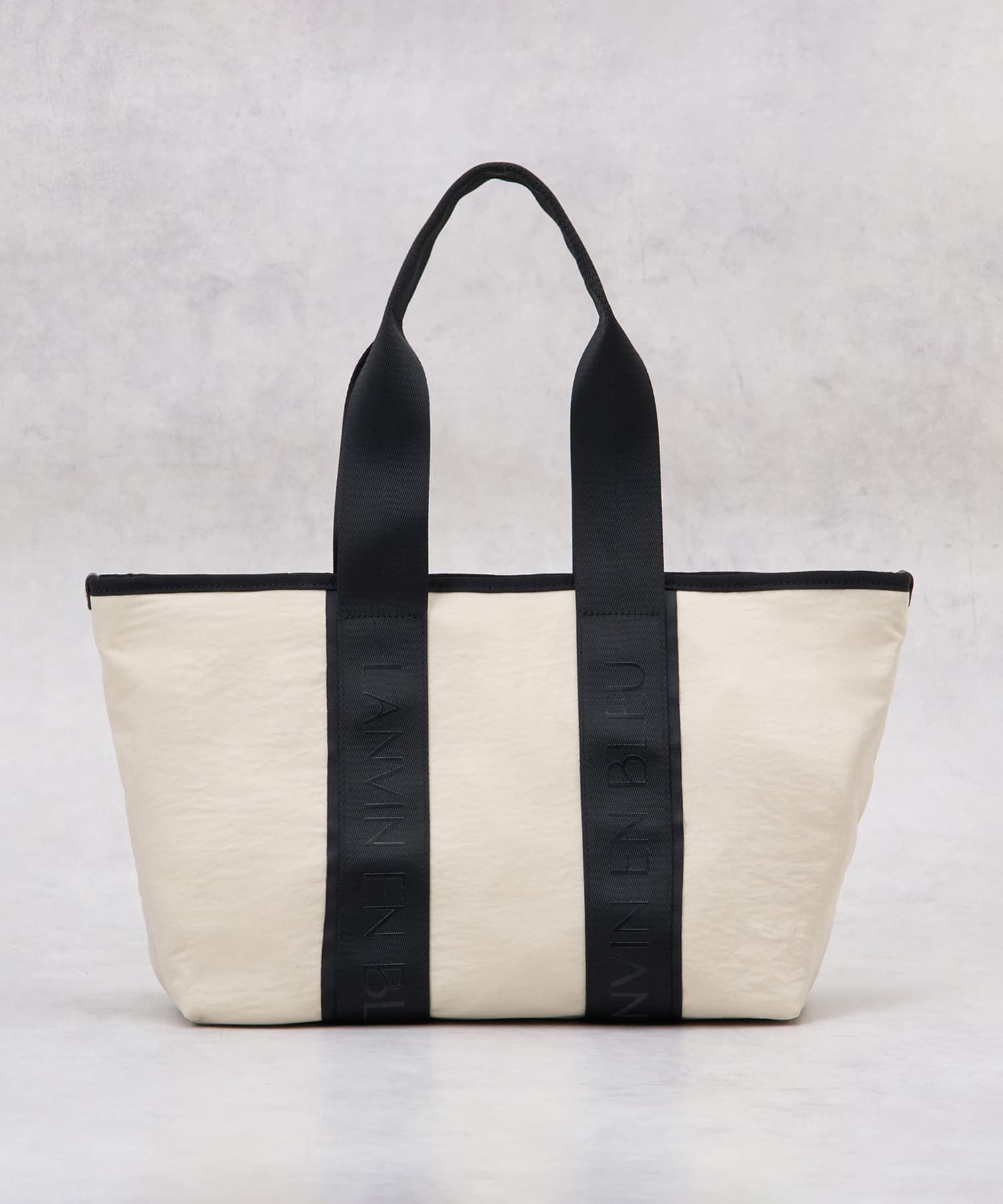 ロゴテープワイドトートバッグ|LANVIN en Bleu | LANVIN en Bleu