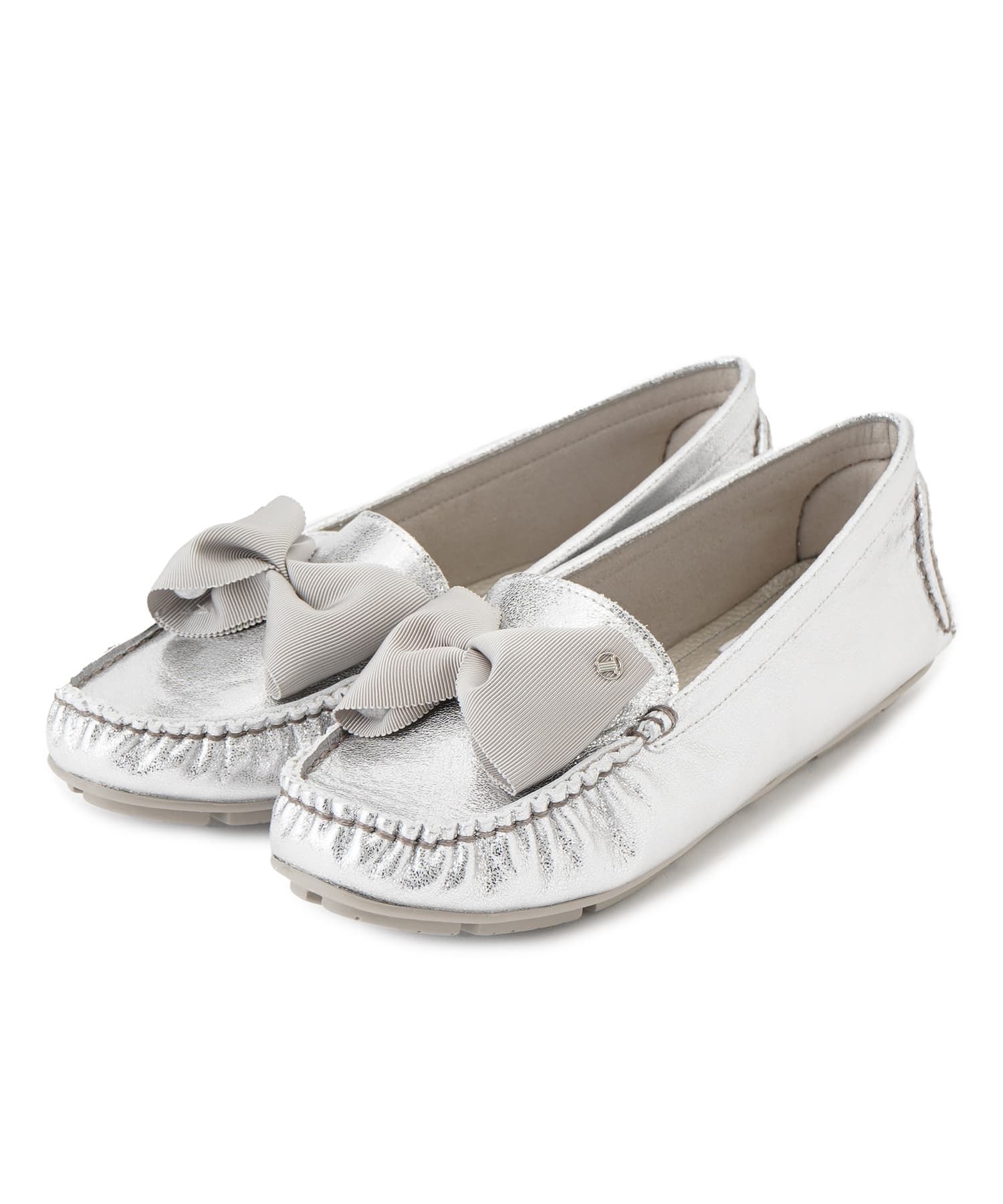 リボンモチーフソフトモカシン|LANVIN en Bleu | LANVIN en Bleu