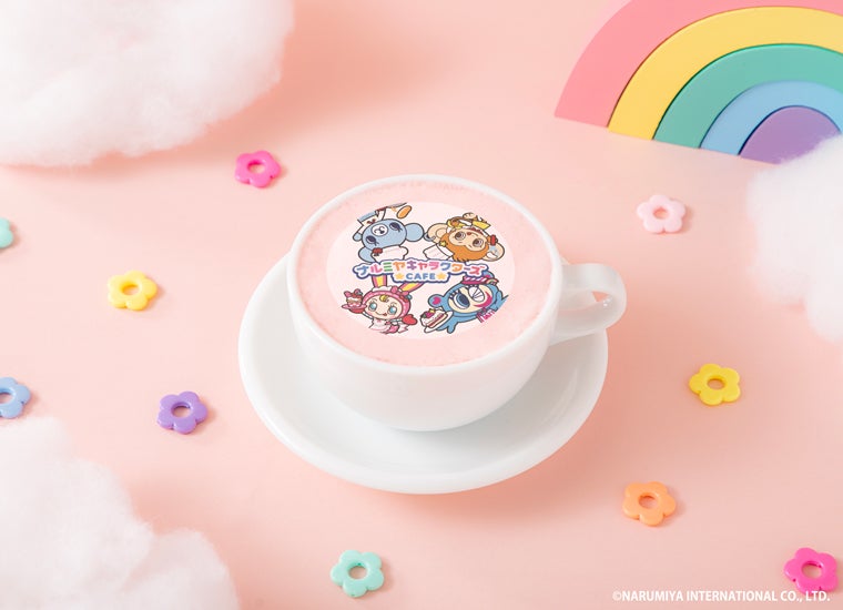 ナルミヤキャラクターズカフェ」“ナカムラくん”パフェやガラケー型