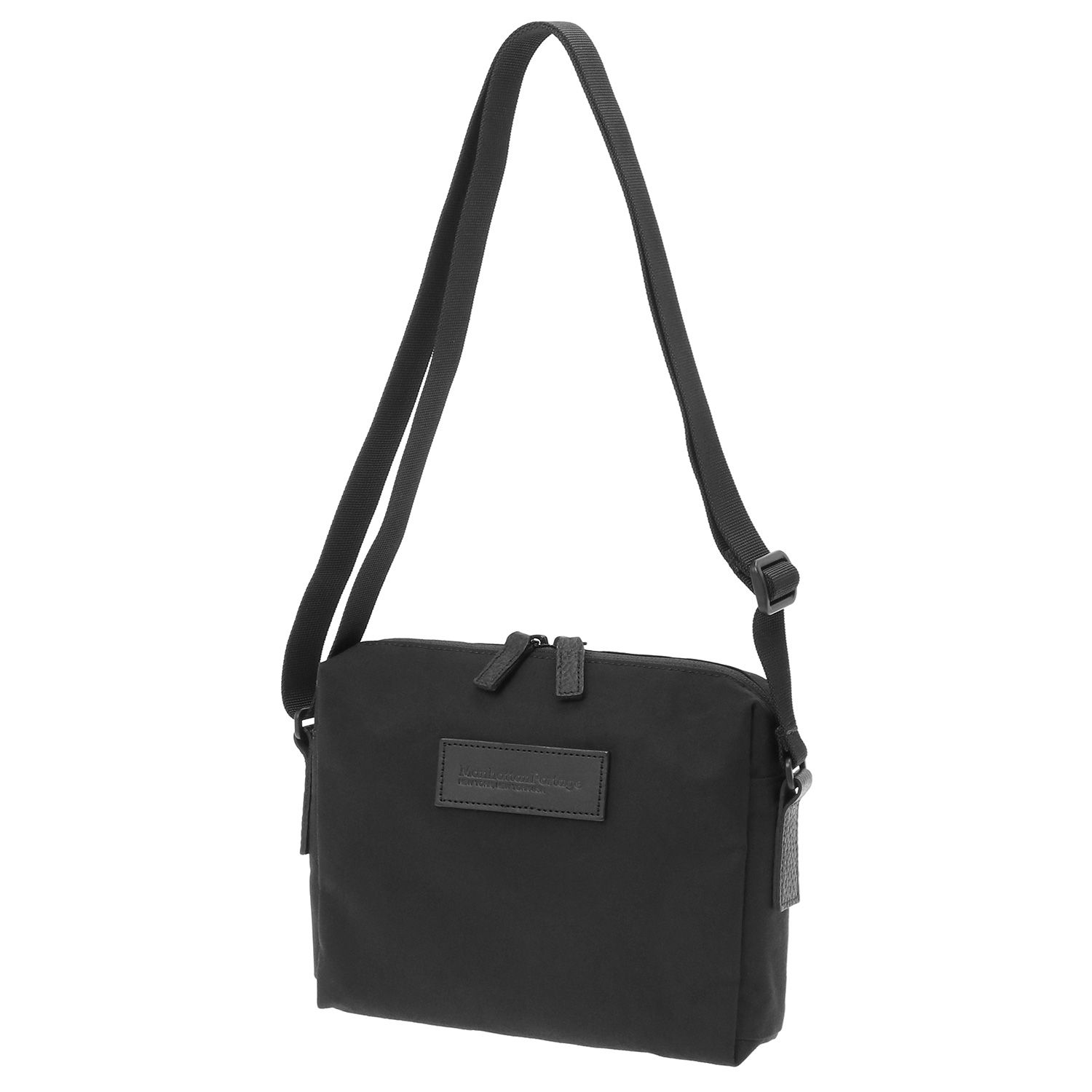WOOSTER SHOULDER BAG VENTILE FABRIC | Manhattan Portage BLACK