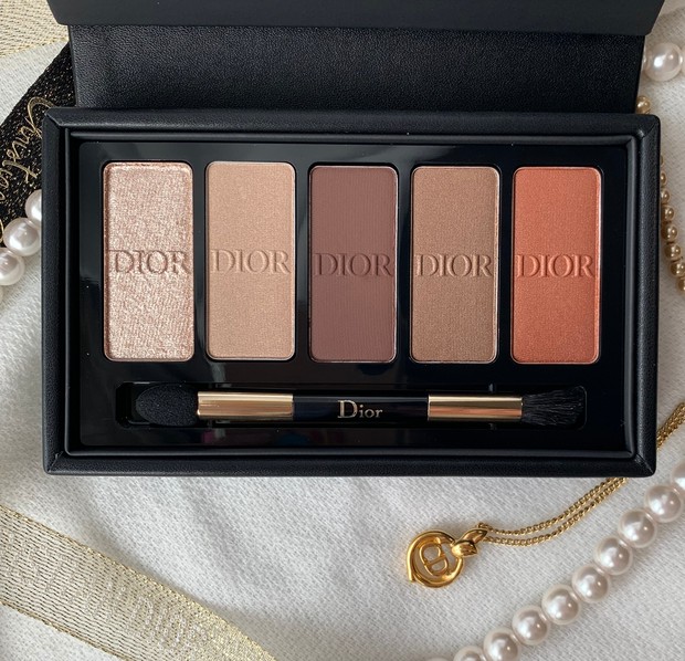 Dior【クリスマスコフレ2021】エクランクチュールアイパレット開封
