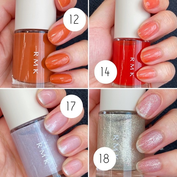 夏コスメ2022】RMKのネイルがリニューアル！ 注目カラーをスウォッチ