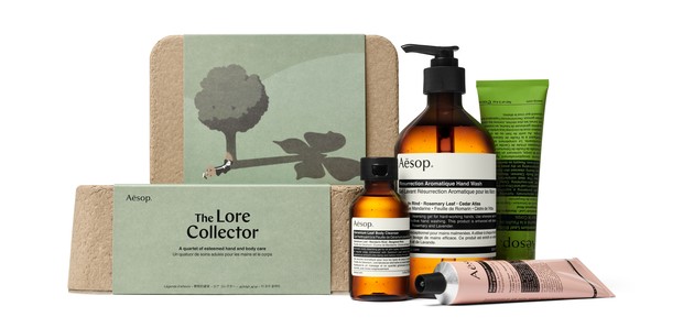 Aēsop（イソップ）からハンドソープ・ハンドクリームなどがセットされ