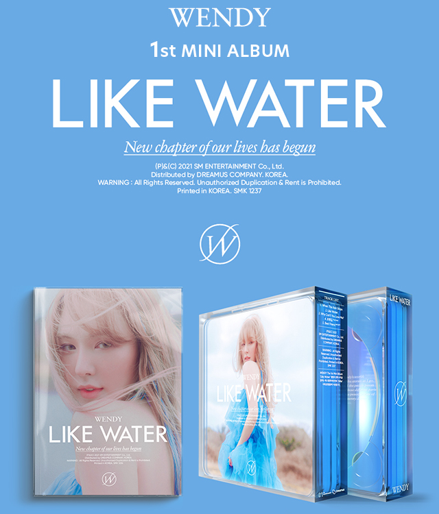 WENDY（Red Velvet）1st MINI ALBUM 『Like Water 』