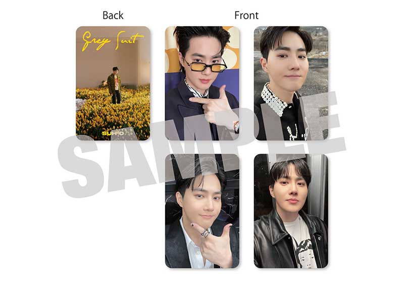 SUHO The 2nd Mini Album Grey Suit