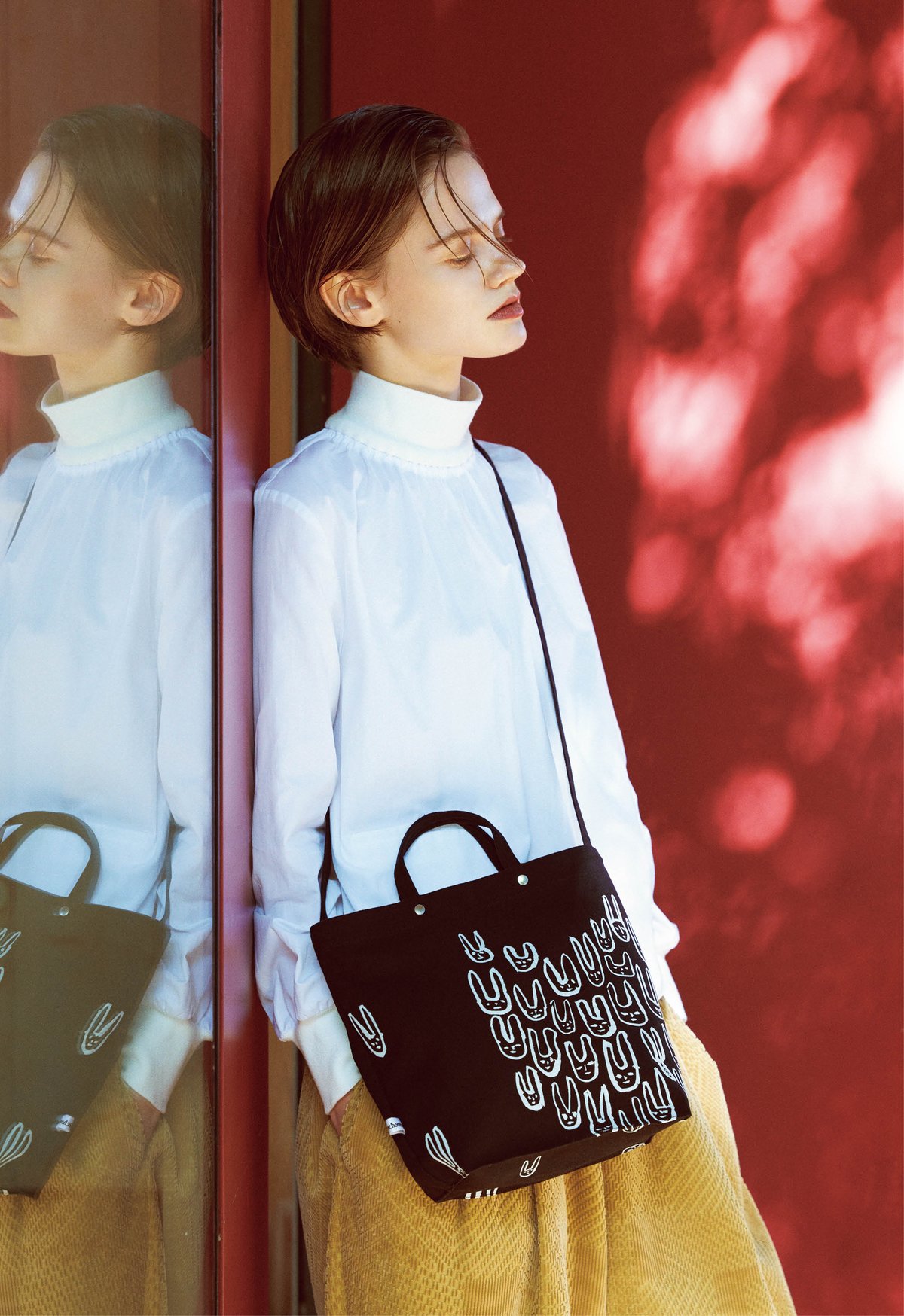 ミナ ペルホネン】の人気トートバッグ、【ナイスナイス モーメント】の