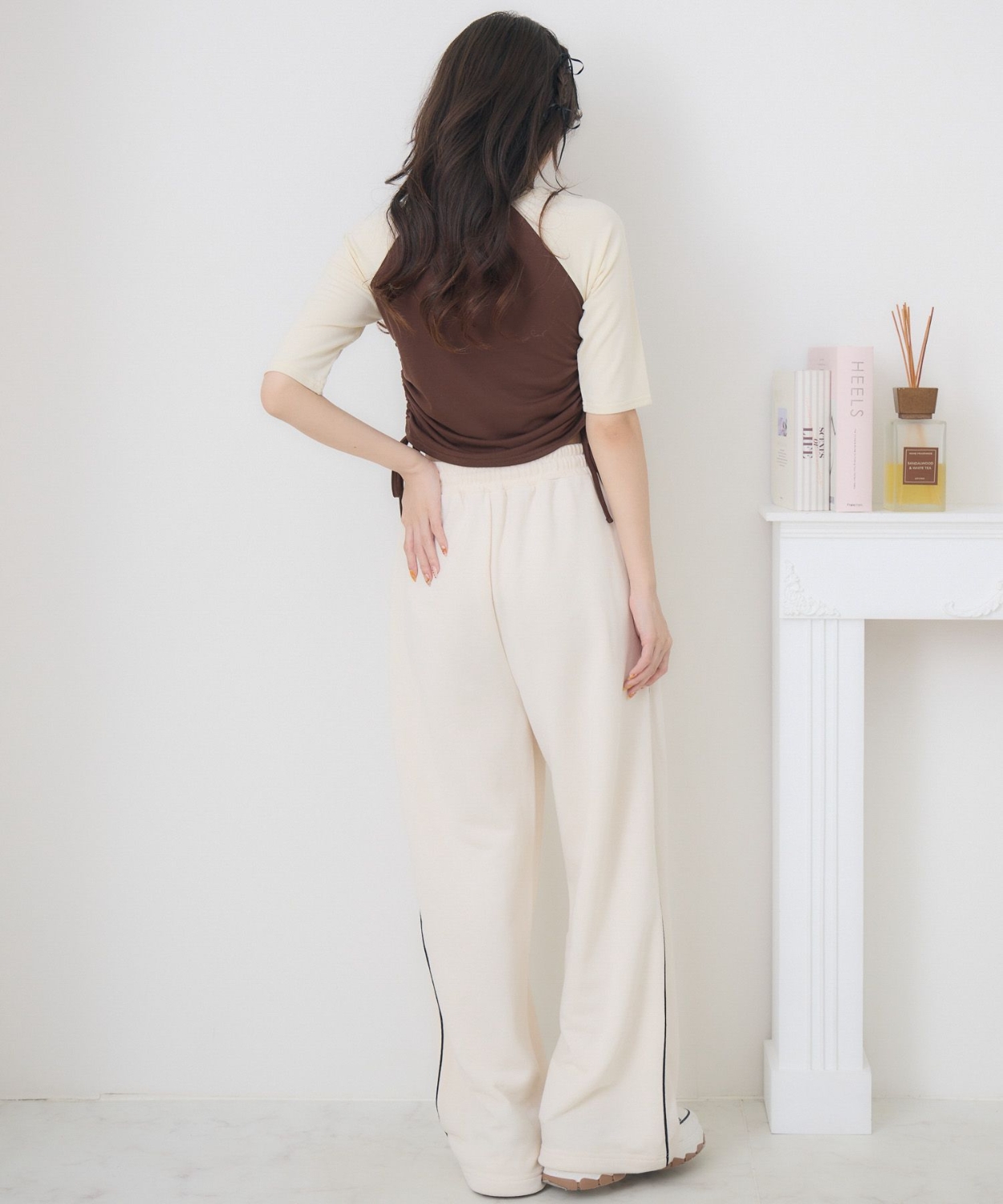 ドロスト五分袖TEE|ems excite | RETRO GIRL ONLINE STORE レトロ