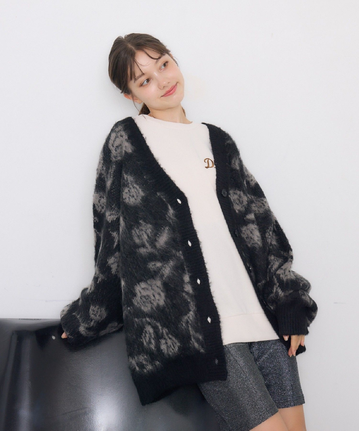 UNISEX】花柄起毛カーデ|RETRO GIRL | RETRO GIRL ONLINE STORE レトロ