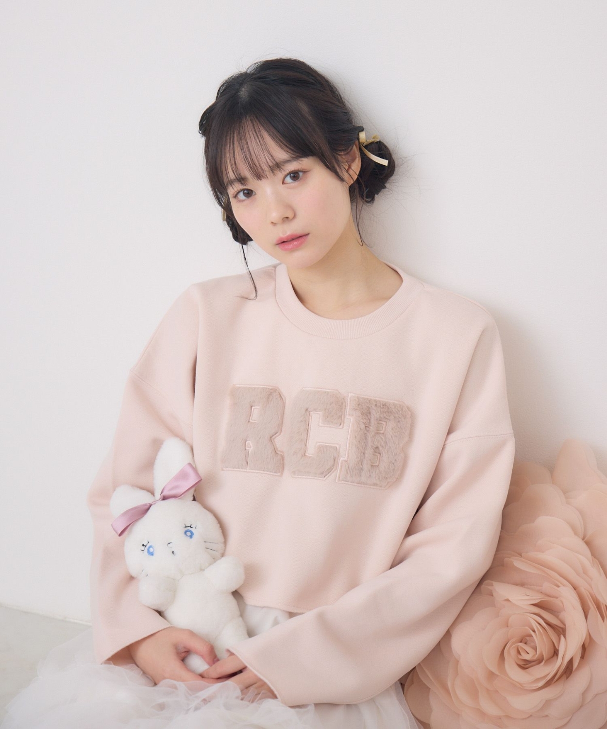 ファーロゴショートトレーナー|ems excite | RETRO GIRL ONLINE STORE