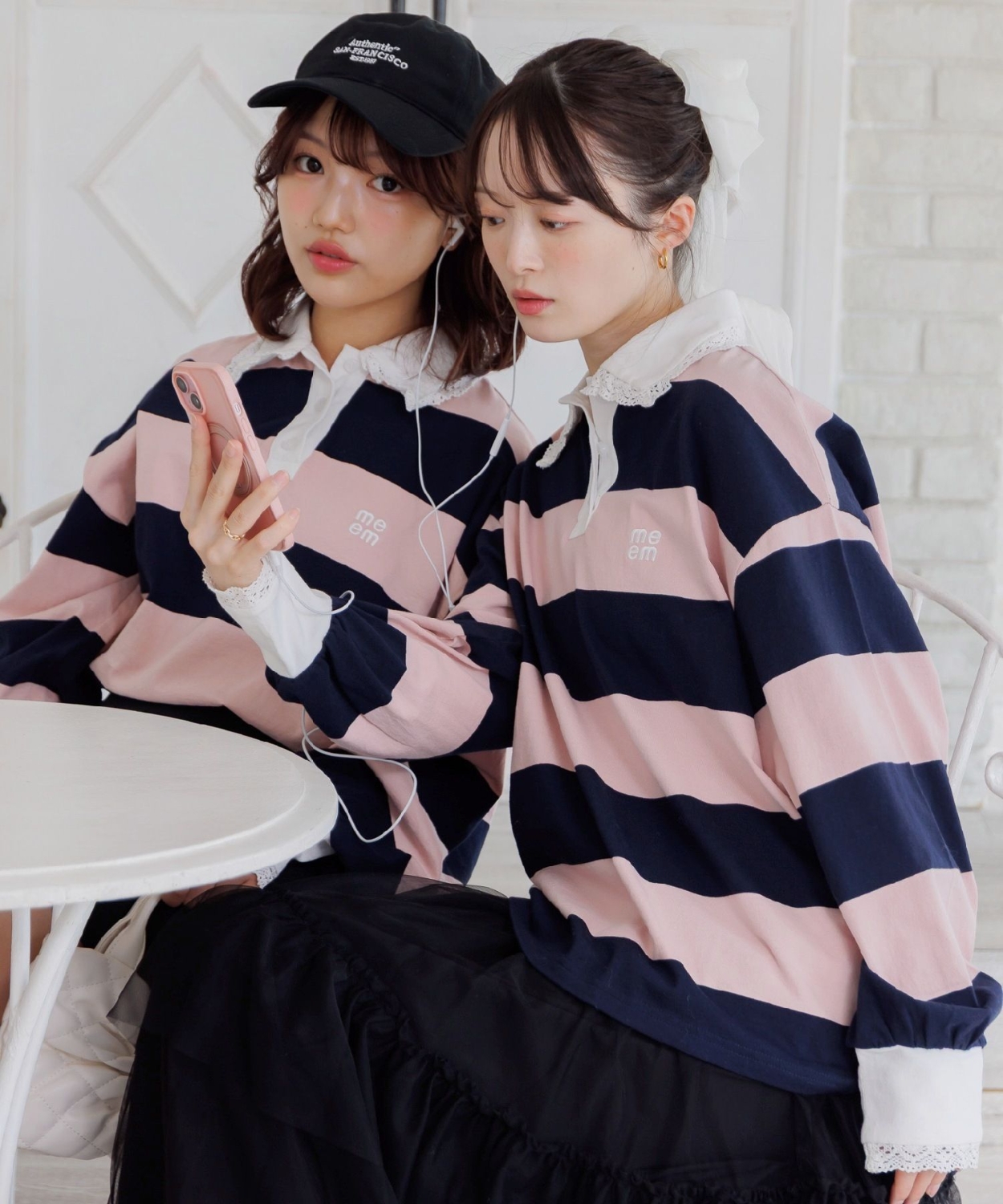 レース付きラガーSH|ems excite | RETRO GIRL ONLINE STORE レトロ