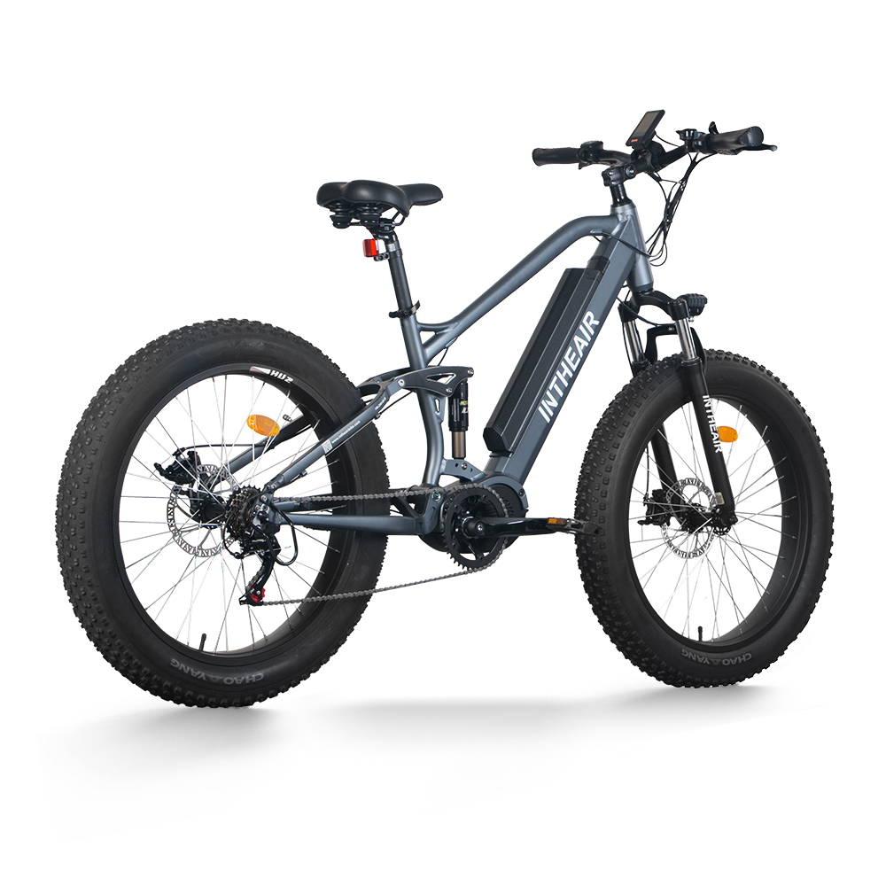 ZNH 09 Black Fat Tire Electric Mountain Bike for Beach
