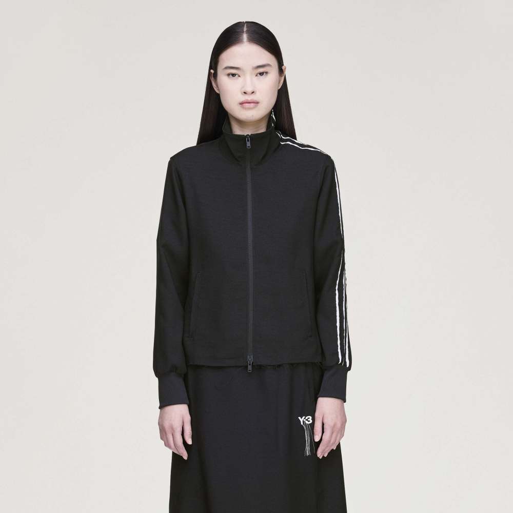 Y-3 SPORT UNIFORM RAW CUT 3 STRIPES TRACK TOP Y-3│Y-3 ワイスリー