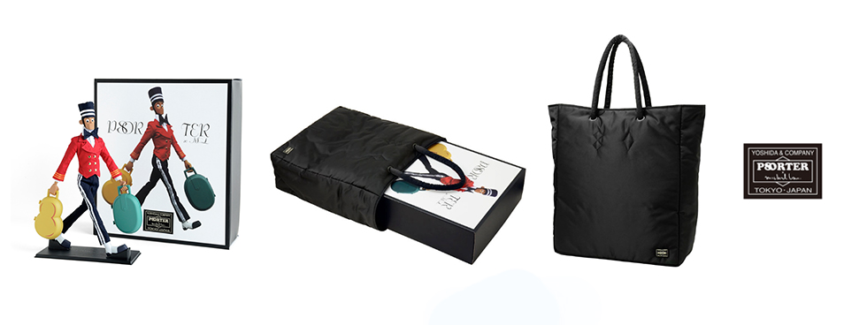 80周年記念商品 Michael Lau × PORTER /P80RTER BOY SHOPPING TOTE発売