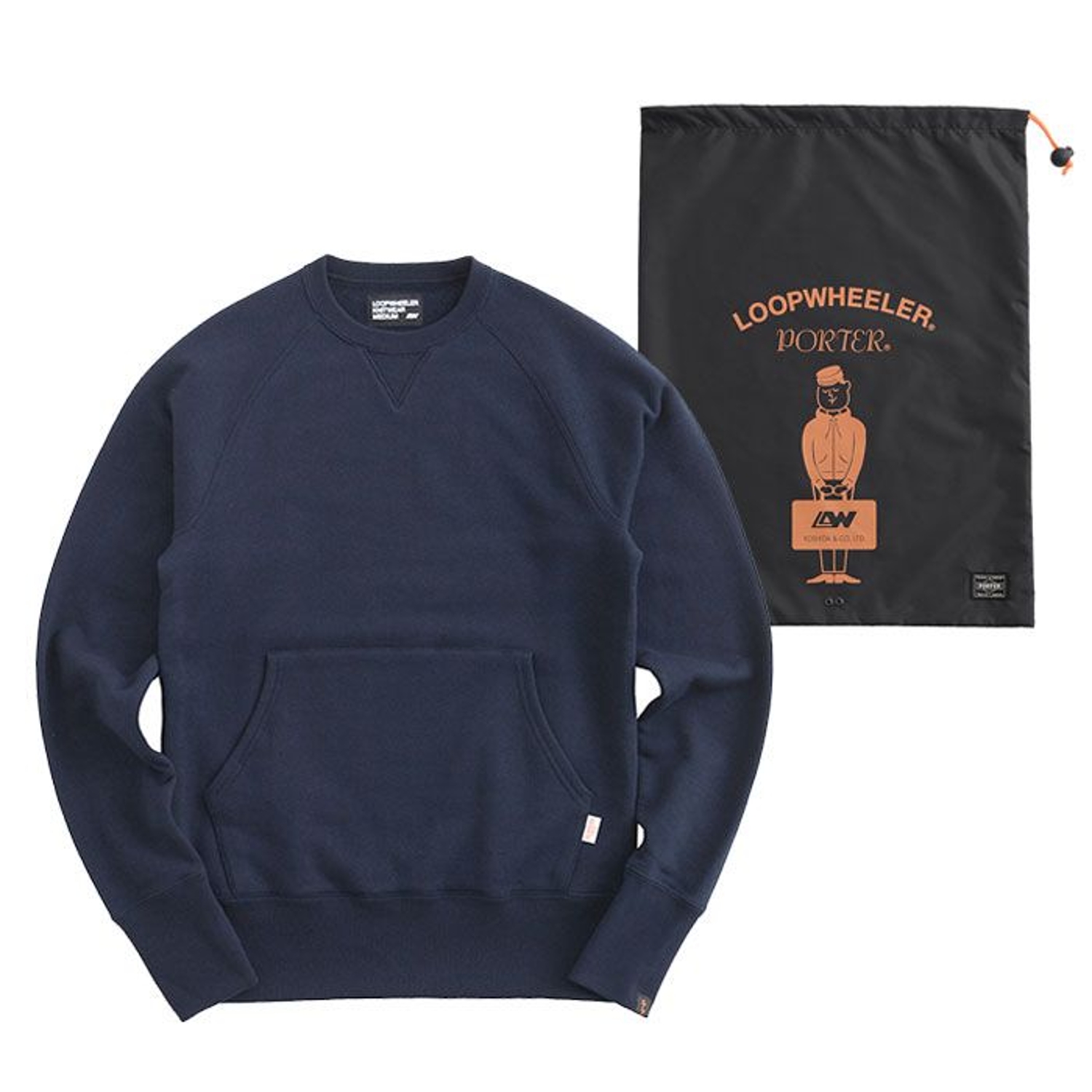 LOOPWHEELER x PORTER(ループウィラー x ポーター) LOOPWHEELERxPORTER