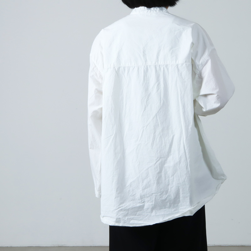 Veritecoeur (ヴェリテクール) スタンドカラーシャツ