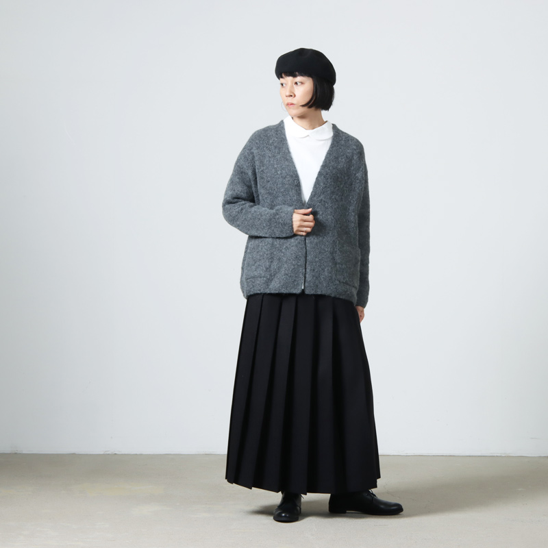 Vlas blomme (ヴラスブラム) ポケット付カーディガン