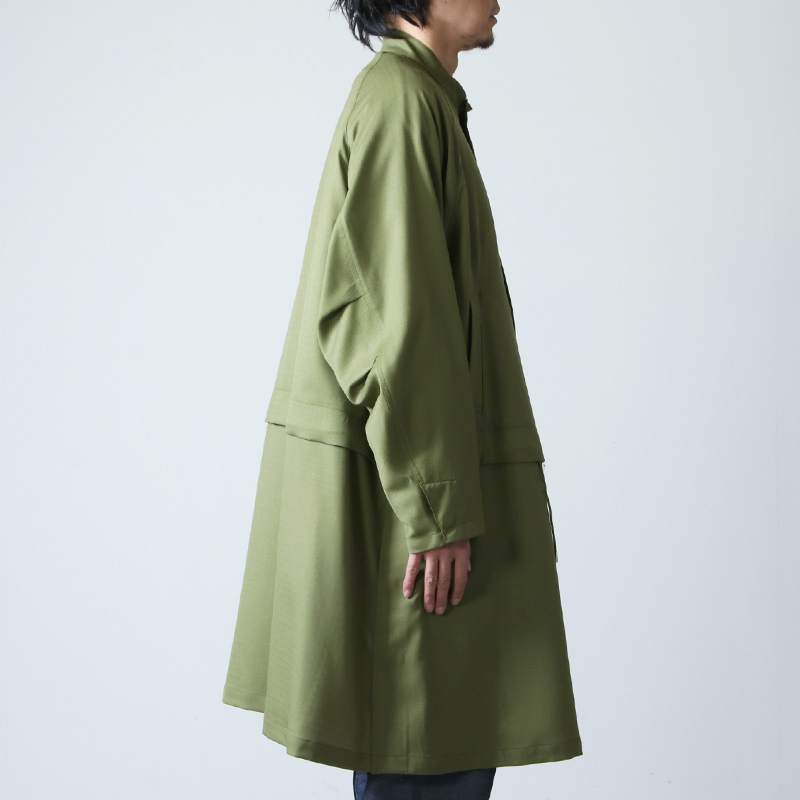 WELLDER (ウェルダー) Stand Collar Coat / スタンドカラーコート