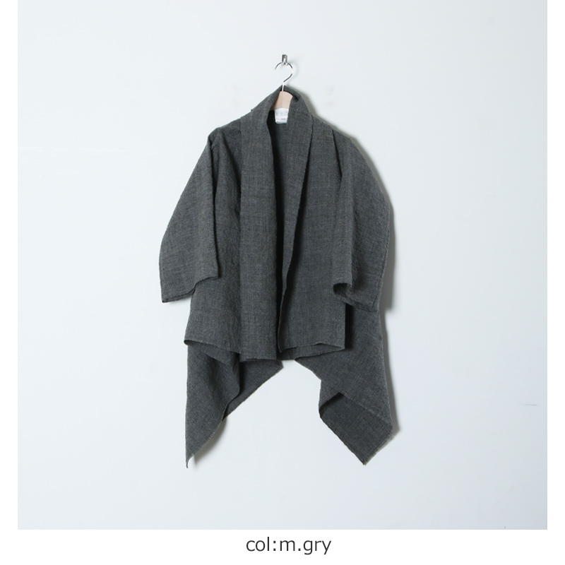 YAECA (ヤエカ) CONTEMPO WOOL PONCHO / コンテンポウールポンチョ