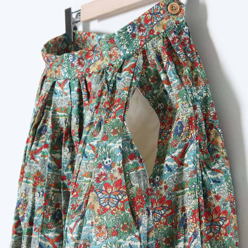 YAECA (ヤエカ) WRITE CULOTTES LIBERTY / ライトキュロットリバティ