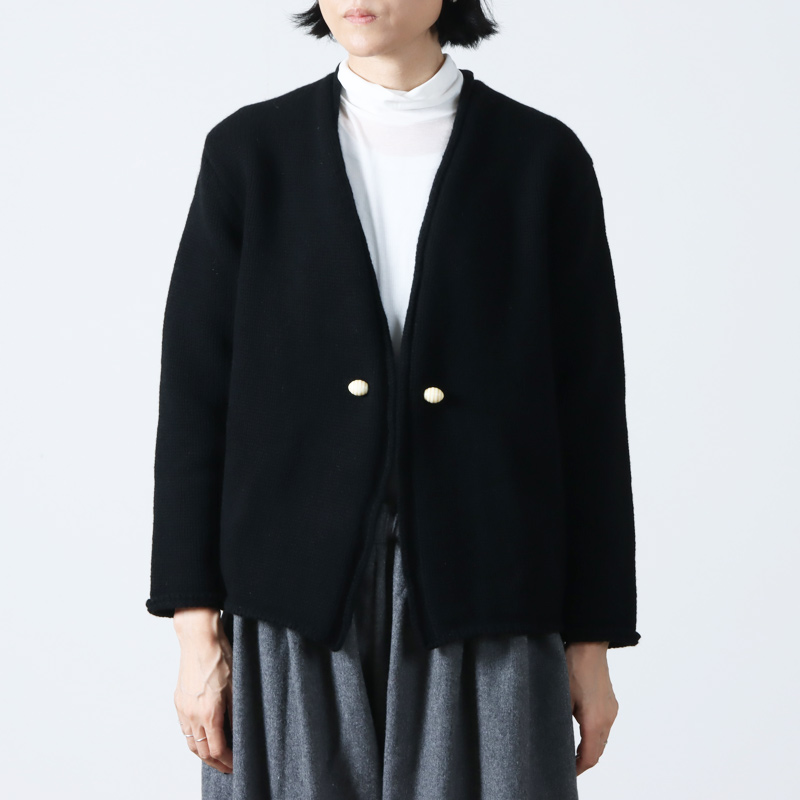 Atelier d'antan (アトリエ ダンタン) Degas Wool Knit Cardigan